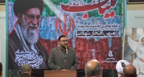 ویدئو / افتتاح بوستان شجره طیبه در شهرک صنعتی جهانآباد میبد و گرامیداشت یاد و خاطره شهدای دانش آموز و معلم مدرسه میناب