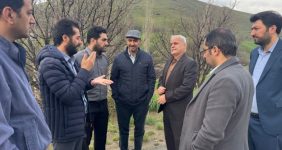 بررسی میدانی پروژه های راه وشهرسازی شهر مریوان با حضورمدیر کل راه و شهرسازی کردستان