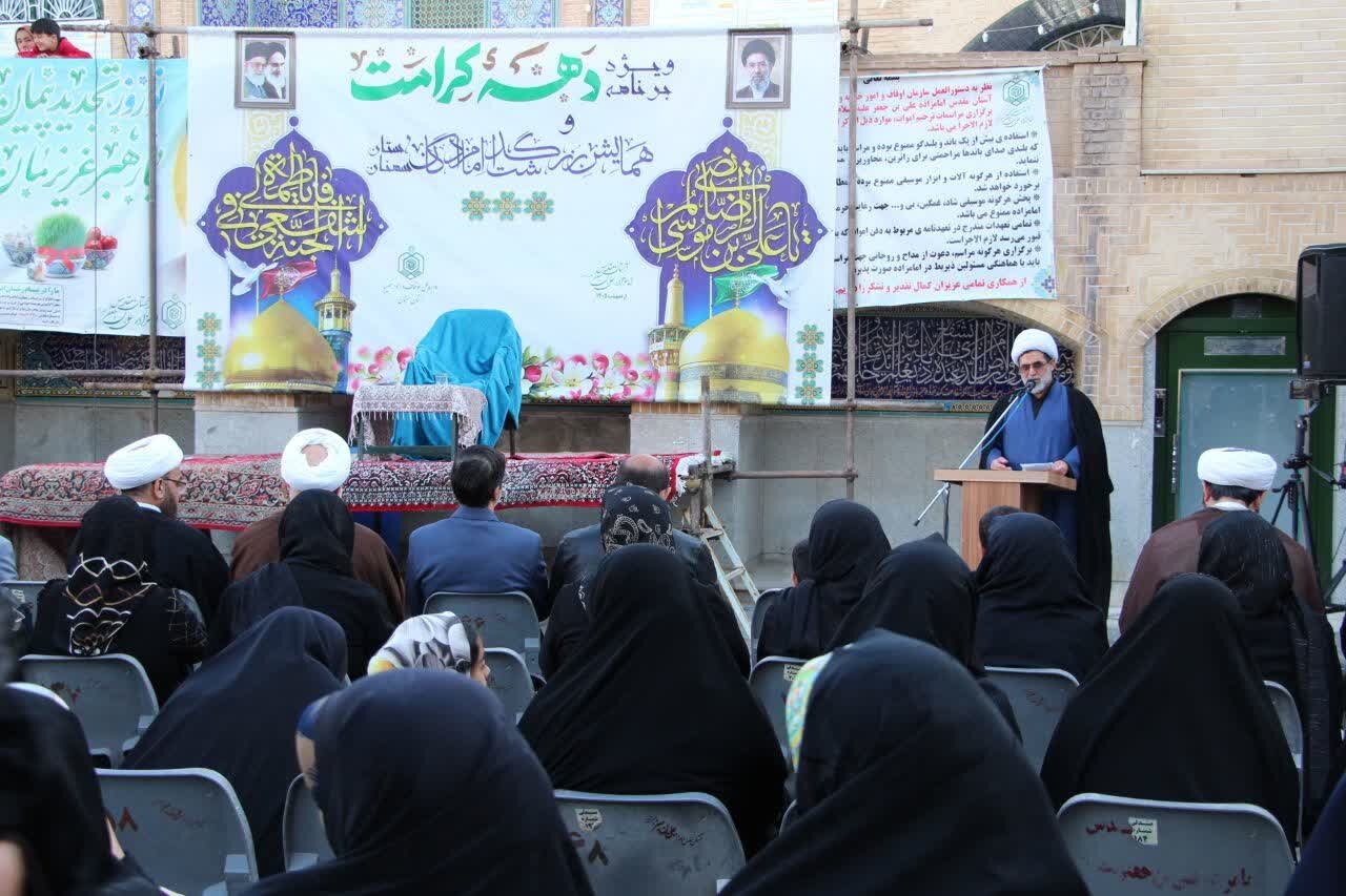 گفتمان انقلابی و نقش امامزادگان در تبیین این گفتمان، ستودنی وقابل تحسین است