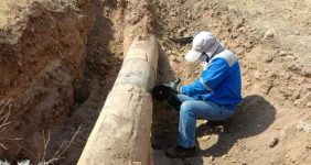 آبرسانی پایدار به ۱۵۰ خانوار بخش ززو ماهروی الیگودرز