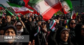 تصاویر خاص از اجتماع بزرگ امام رضاییها در تهران + عکس